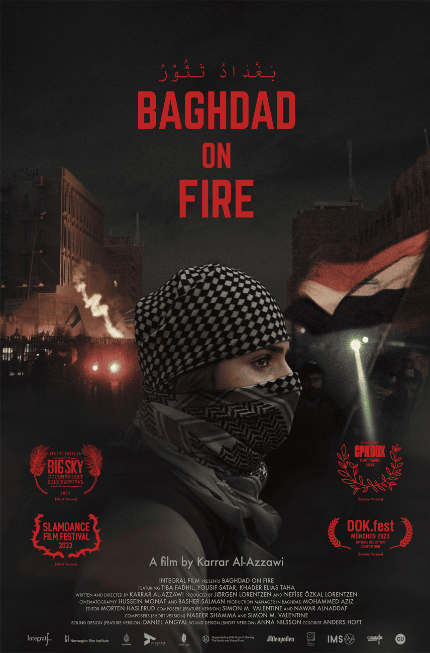 Poster - Baghdad on Fire